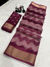 Wow Lehriya Designer Printed Pure Dola Silk Sarees Wholesale Price In Surat

